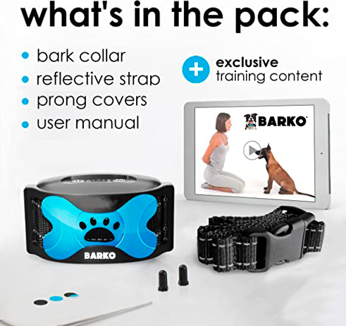 Barko® Collar - No more Barking in one day.